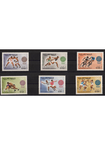 MAROCCO 1968  francobolli serie completa nuova Yvert Tellier Olimpiadi 572/7